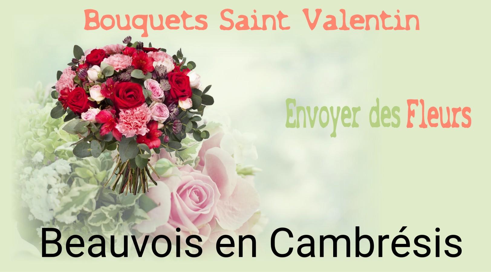 Roses de Saint-Valentin livrées à Beauvois-en-Cambrésis